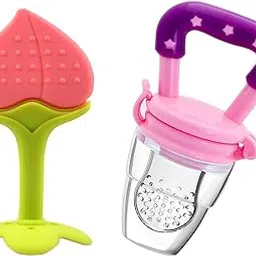 Ganpati Enterprises Silicone Fruit Shape Teether For 3 To 6 Months Baby Teether For Baby 6 12 Months Baby Teether 6 Months Babies Teether For 6 To 12 Months Baby Bpa Free Combo Pack(Multi10) Toddler-picture-19