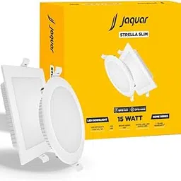 Jaquar Strella Slim 15W Square Recess Down Light - Cool White, Energy Efficient LED Ceiling Light for Home and Office (Pack of 1)-picture-11