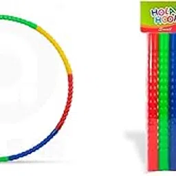 Quasar Classic Hula Hoop Consists of Inter-Lockable, Also Use Sport Fitness Playing Outdoor Indoor Children Adult Gift Your Children (Hola Hoop Ring Small)-picture-10