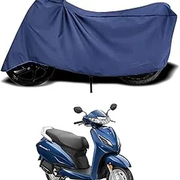New Honds Activa 3G,4G,5G,6G Waterproof - UV Protection & Dust Proof Full Bike - Scooty Two Wheeler Body Cover for Honds Activa 4G Blue Colour-picture-30