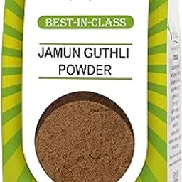 Yuvika Jamun Guthli Powder - Syzygium Cumini - Eugenia Jambolana Seeds - Blackberry Seeds Powder 250 Grams.-picture-27