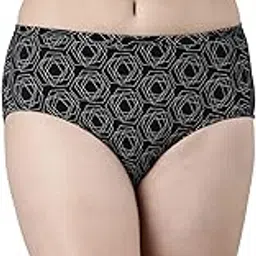 Faso Women Premium Micro Modal Illusion Print Hipster-image-55