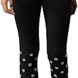 Women Mid Rise Cotton Blend Embroidered Regular Fit Pant-image-59