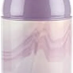 Milton Steel Sublime 600 Thermoware I Hot and Cold PU Insulated Water Bottle 520 ml, Leak Proof Flip Top Lid I for Office, Gym, School I Lavender image 1