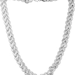 shankhraj mall Trendy Silver Rope Chain for Men | Stainless Steel Finish | Daily Fashion Jewelry-picture-11