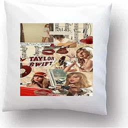 CRAFT MANIACS Swiftie Lover Magic 16 * 16 Pillow with Filler | UBER Cool Merch for SWIFTIES-picture-11
