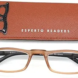 Esperto Readers ATHENS Full Rim Reading Glasses - Brown (For Men & Women) Power +1.00 to +3.00-picture-16