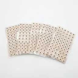 R A Products 1200pcs/lot Acupuncture needle ear seeds Vaccaria Seed ear massage Ear stickers auricular-paster ear press seeds-image-12