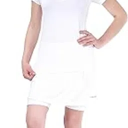Head HG-28 Polyester Polo Tennis T-Shirt for Girls, Size - Large, Colour - White-picture-56