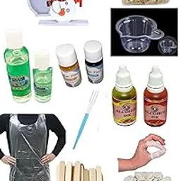ORGNER Epoxy Resin Kit for 38 pcs Silicone Mold Designer Holiday Announcement Making Unique Holiday & Event Signs. Complete DIY Kit for Beginners with Crystal Clear Epoxy Resin & Molds.-picture-17