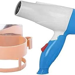GTC Professional Folding Hair Dryer with 2 Speed Control 1000Watt (NV-1290, Multicolour) with Dryer Holder-picture-14