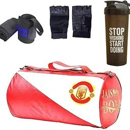 jais boy - we made for young generation JAISBOY Combo Set Gym Bag with Gym Glove with Wrist Support Band and Stop Bottle Blk (Manchester)-picture-47