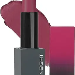 Insight Cosmetics Velvet Matte Lipstick | Velvety Elegance | Long Lasting Formula | Nourish & Pamper Lips | Infused With Cocoa Butter, Argan Oil, and Vitamin E | Intense Pigmentation | One Stroke Application | Intense Color Impact | Weightless Comfort | Non-drying formula - 3.8g-picture-16