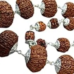 Retrend Design® 1 to 21 इन्द्राक्षी माला Indrani Mala Indraksha Mala A1 Quality Premium Collection Natural Nepali Best Combination Real Rudraksha Mala 1 se 21 Mukhi Rudraksha Mala Original Certified-image-6