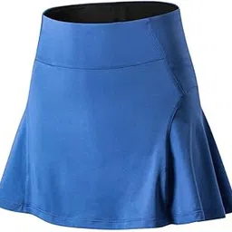 Decdeal Women Sports Skirt High Waist Quick Dry Pocket Ruffles Lining Yoga Tennis Running Fitness Gym Skort-picture-37
