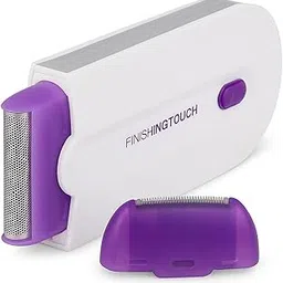 DRANZ Smooth Hair Eraser for Women & Men | Painless Rechargeable Hair Removal Tool with Smart Sensor Light | Portable Epilator for Face, Legs, Arms, Bikini | Electric Shaver with Dual Blades.-image-17