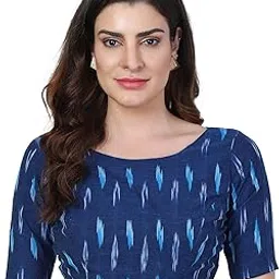 jisb Women Cotton Half Sleeve Blouse-picture-11