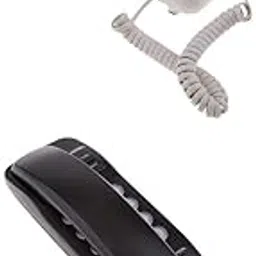 MERISHOPP 2 Pieces Corded Phone Wall Line Telephone Home Office Business White + Black|Consumer Electronics | Home Telephones & Accessories | Corded Telephones-picture-17
