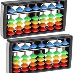 Merishopp 2 Pieces 7 Digits Abacus Arithmetic Tool Math Learning Aids Calculating Toy|Toys & Hobbies | Educational | Mathematics-image-17