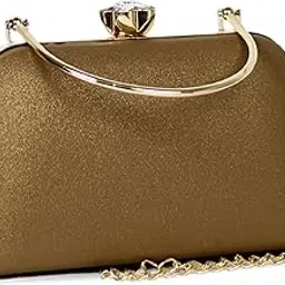 the udesigns Clutch Bags for Women, Girls - Ladies Stylish Evening Party Hand Clutches - Wedding Bridal Purse - Crossbody Sling Bag with Chain Strap-picture-37