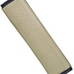 2xBelt Pad Cover Useful Fiber Leather Safety for Baby Backpack Beige-picture-53