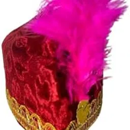 BB Anarkali cap for men and women/Velvet topi for qawalli unisex/qawalli topi for dance performance kitty wedding themee-picture-53