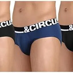 &circus Men's Airsoft Beechwood Modal Brief | Ultra Soft Mens Breathable Briefs Innerwear Men, Solid- Pack of 3-picture-42