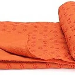 IRIS Yoga Mat Towel 72x24 Inch Long Non-Slip, Cover for Hot Yoga, Fitness, Exercise, Machine Washable-picture-15