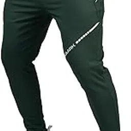 fuaark Men Slim Fit Trackpant for Running, Sports & Gym Workouts with 2 Zipper Pockets-picture-12