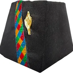 Label AMBEY Cotton Uttarakhand Pahadi Topi/Cap, Brahmakamal Uttarakhand Topi, Pahadi Cap, Himachali Cap-picture-10