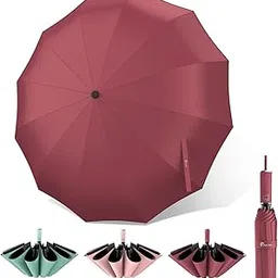 anycho Umbrella for Men, 23 Inch UV Coated Umbrella for Rain with Auto Open and Close, 3 Folding Travel Umbrella Winndproof for Man, Women, Girls, Boys-picture-45