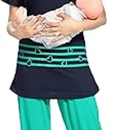 fabme Women's Cotton Relaxed Maternity, Nursing, Feeding, Night Suit - Color Options-picture-14