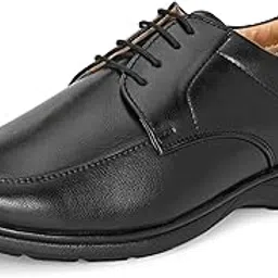 zzigstyle Men’s Formal Lace-Up Shoes | Stylish PU Leather Office Wear Dress Shoes with Soft Cushion Insole and Anti-Slip Sole-picture-32
