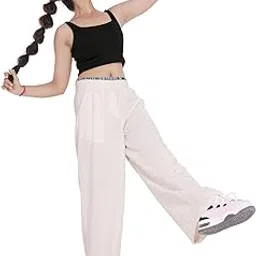 greciilooks Women's Loose High Rise Track Pant image 1