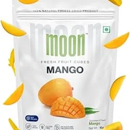 Moon Freeze Dried Mango Cubes | Healthy Mango Snack | 100% Natural, Vegan, No Preservatives, No Added Sugar | (16Gm)-picture-32