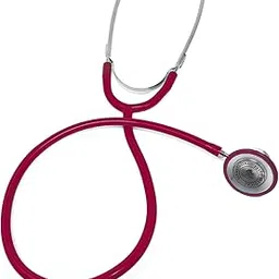 EMI Dual Head Stethoscope - Burgundy-image-1