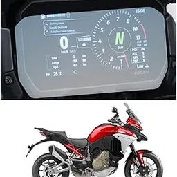 D'FENDER Protector Compatible for Ducati Multistrada V4 Motorcycle Speedometer Display Screen Paint/Glass Surface Protection Guard (7H - Pack of 1)-picture-10