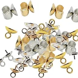 50 Pieces Mixed Style Hair Rope Clasps Hair Jewelry Findings Accessories-image-55