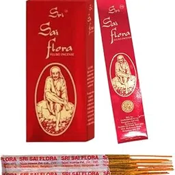 Sri Sai Flora Agarbatti Hand Rolled Agarbatti, Incense Sticks Pack of 5 x 25 Grams Each-image-58