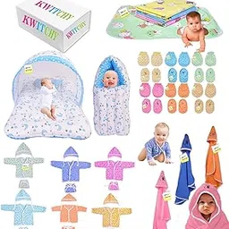 Kwitchy Baby Products All New Born Daily Needs Items Gift Pack (0-6 Months)-picture-64