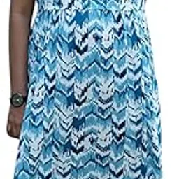 Women’s Cotton Maternity Feeding Nighty | Zipless Long Maxi | Soft Knitted Fabric | Back Rope & Side Pocket | Comfortable Feeding Wear for Pregnant & Nursing Moms-picture-14