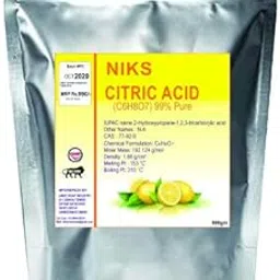 Niks® Citric Acid 900 gram 99% pure grade-picture-21