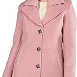 honnete Regular Fit Solid Long Sleeves Button Closer Women Coat For Winter-picture-36