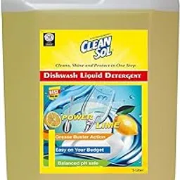 Cleansol Dishwash Liquid Detergent 5 Litre-picture-21
