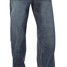 urbano fashion Men's Loose Baggy Fit Washed Jeans Non-Stretchable-picture-12