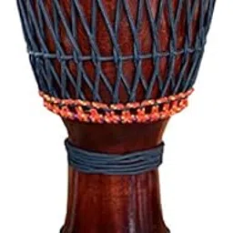 GT manufacturers Free Style Rope|Tuned Djembe|Djembe Drums(8'' Head)|Musical Instrument|Percussion Hand Drums|With Cover (Brown)-image-29