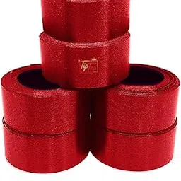 Tiptop Decoration Exclusive Polyester Curling Ribbons for Balloons (5 Rolls) (14 Meters Each) (Imperial Red)-image-22