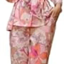 jisora Women's Russian Silk Off-white Co-ord Set-picture-35