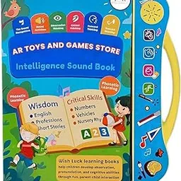 AR TOYS AND GAMES STORE Entertaining E-Book for Kids – Interactive Digital Musical Book with ABC, Rhymes, Tracing, Stories & Learning Games – Educational Gift-picture-10