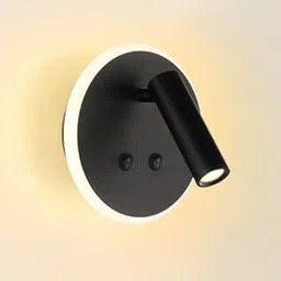 Smartway® - 12 Watt Rotatable Reading|Bedside Wall Lamp|Wall Lights Living Room|Home Decoration| Decorative| Bedroom Modern (Black)-image-4